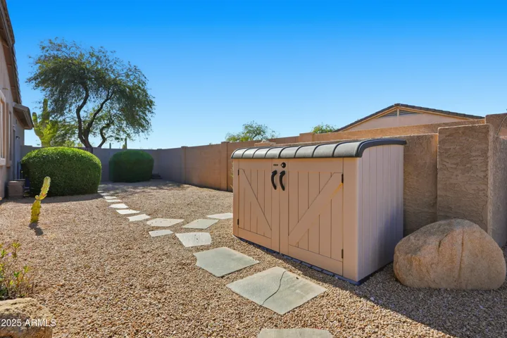 Side yard pool equip