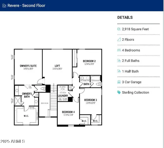 Base floorplan shown. Actual floorplan may vary based on architectural options not shown, when applicable.