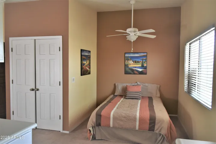 THE OWNER HAS USED THE DINING AREA FOR A COZY SPACE FOR 2ND BED