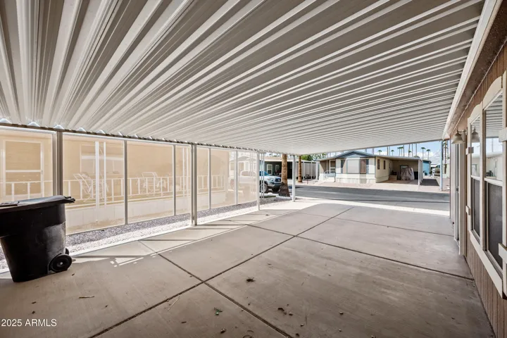 Side by Side Parking in the Carport
