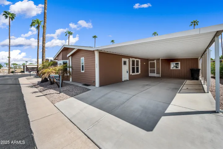 Side by Side Carport Parking