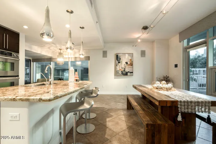 Open Kitchen into Breakfast Room or Dining Room