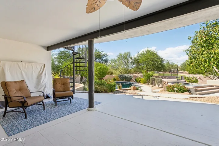 Covered Patio area