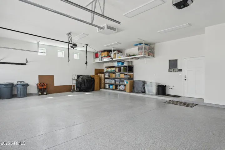 Large extended 3 car garage