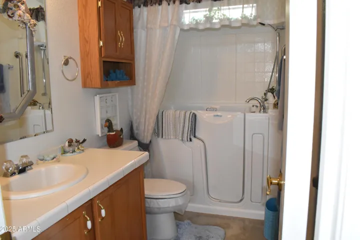 Secondary Bath, with a walk-in tub