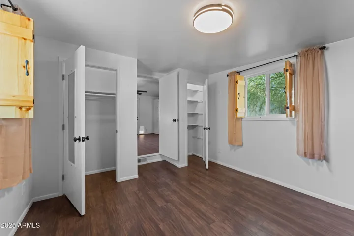 Main Bedroom Closets