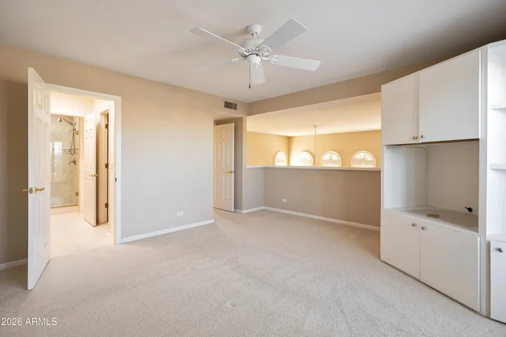 Upstairs Loft with Walk out Patio