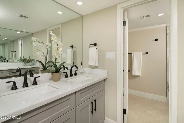 All the bathrooms are loaded with upgrades.