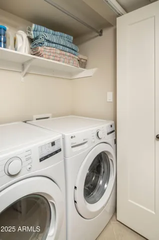 Interior laundry!