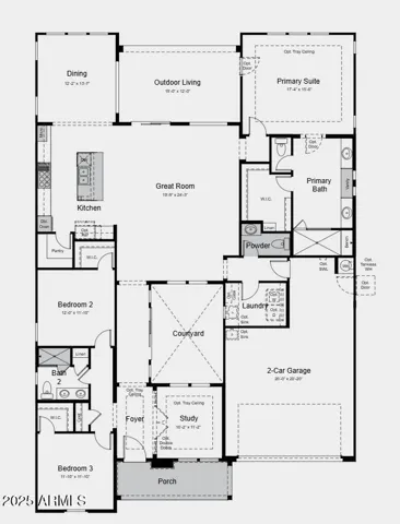 Additional Highlights Include: Chef kitchen with 48" cooktop and double ovens, iron front door, garage service door, courtyard in the interior of the home, lots of natural light, beautiful tower entry and pool in backyard.