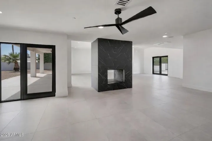 Family room view towards great room