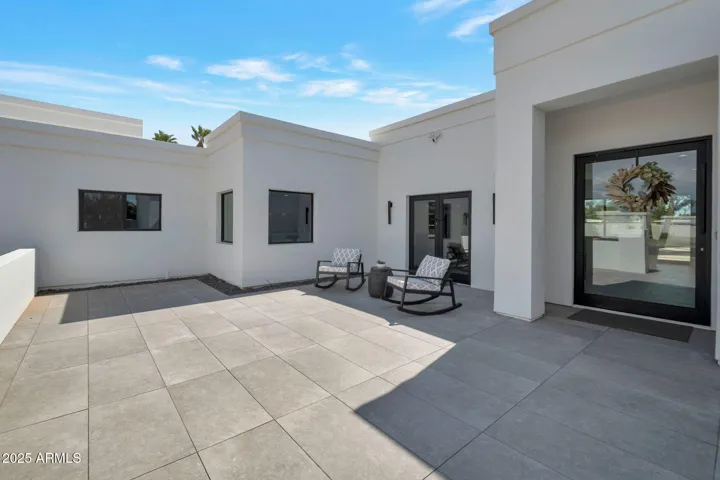 Front courtyard