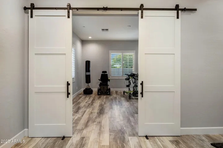 Flex addition includes a bedroom, full bath, and versatile living/work/play area.