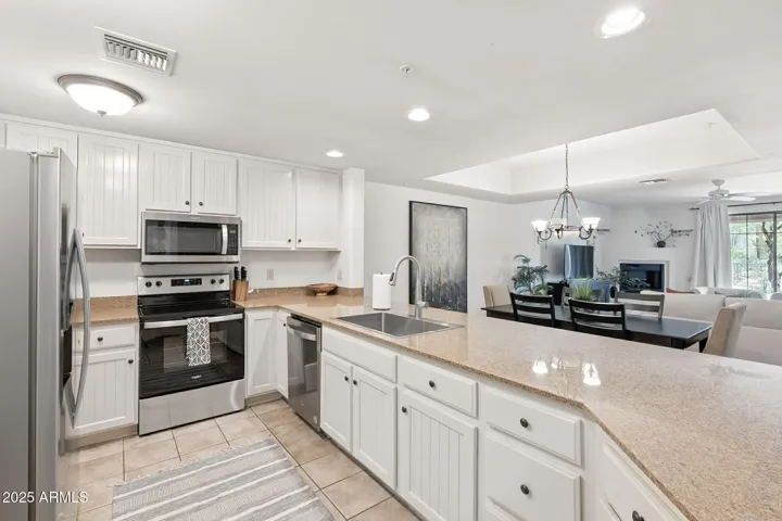 spacious kitchen