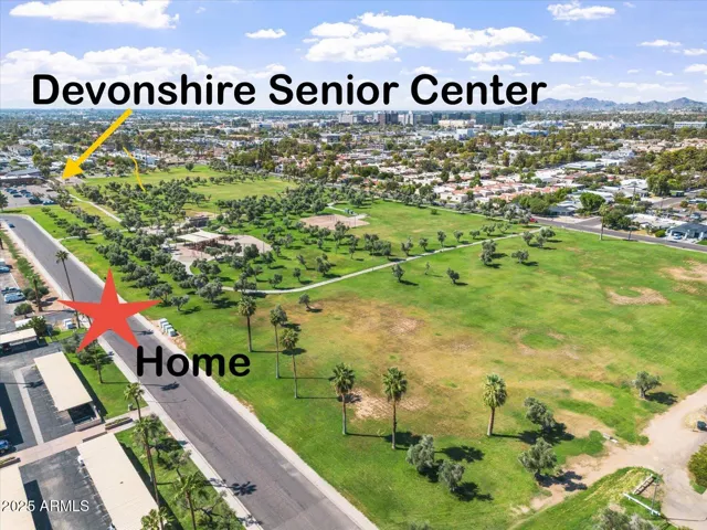Just down the street is the City of Phoenix Senior Center.