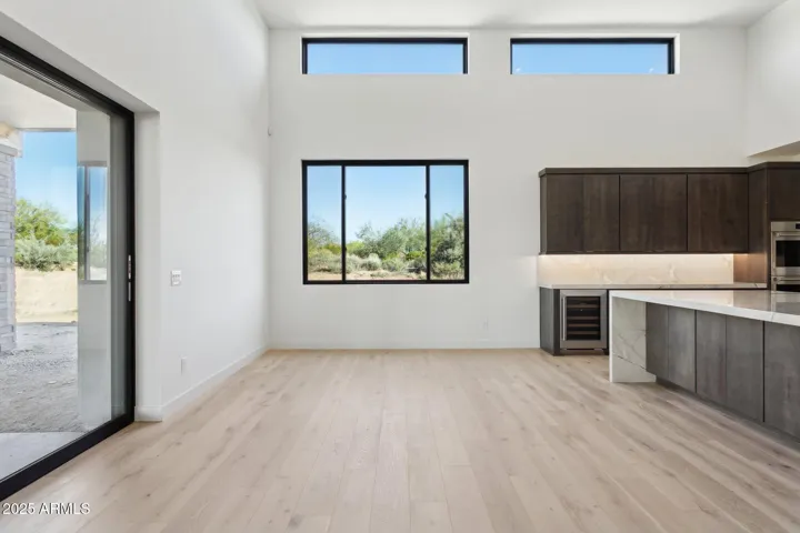 Informal dining area