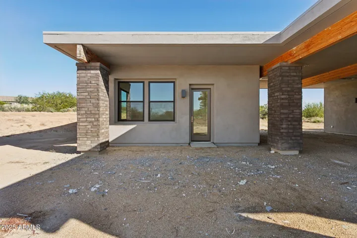 Back casita/pool house entrance