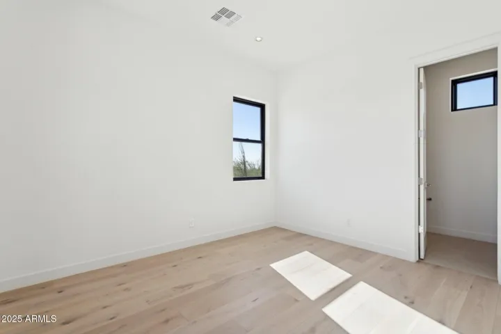 Front casita bedroom