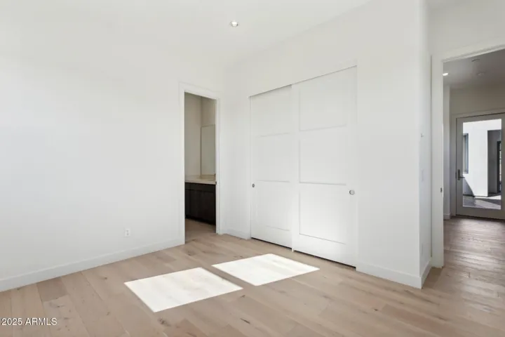 Front casita bedroom
