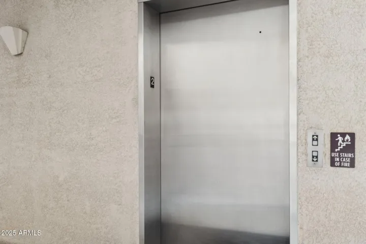 Buildings with elevator access.