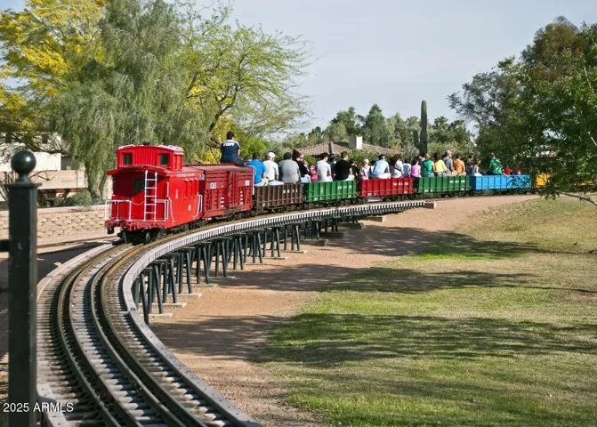 Walking distance to McCormick Railroad Park