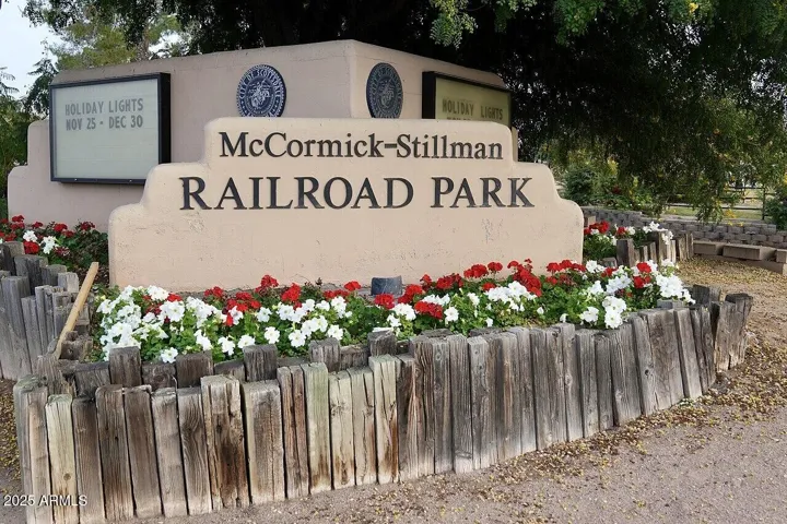 Fun for kids and fun for adults, the condo is walking distance to McCormick Stillman Railroad Park