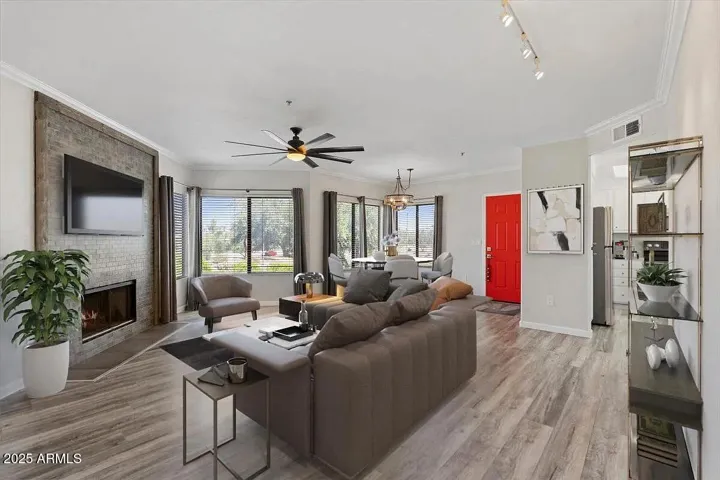Spacious Greatroom with views of McCormick Golf Course