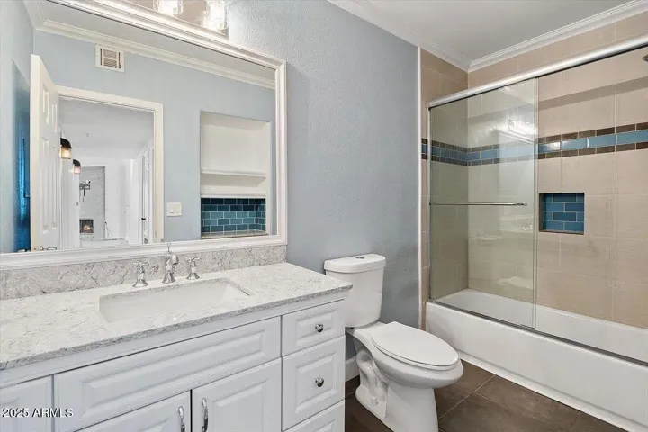 Updated bathrooms