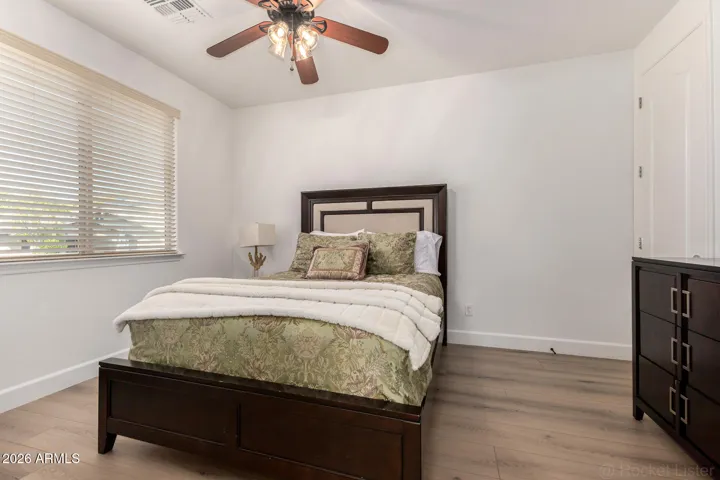 2nd floor master bedroom with walk-in closet and bathroom