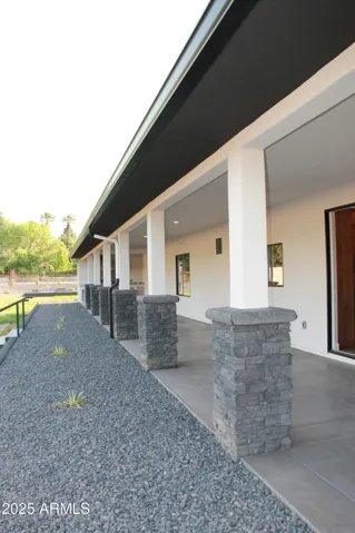 Covered Back Patio
