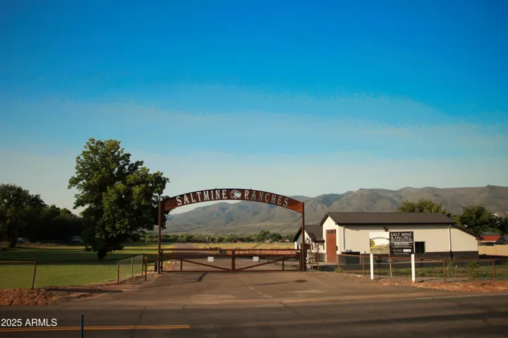 Entrance to Irrigated Subdivision