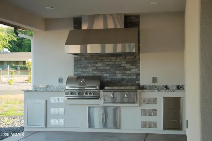 Outdoor Kitchen Closeup