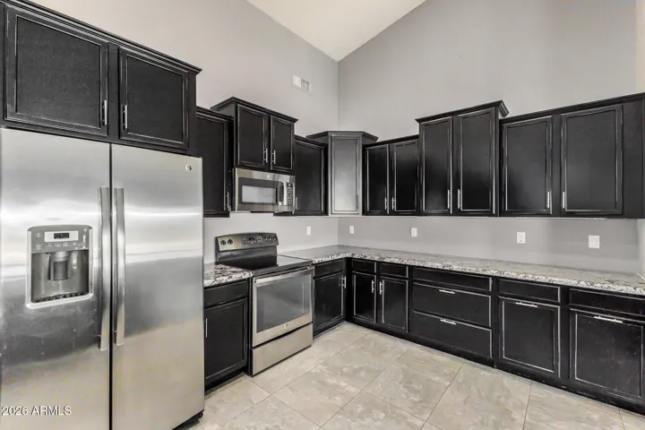Kitchen - Espresso Cabinets