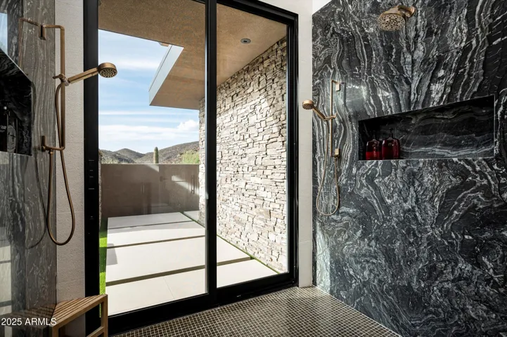 Outdoor Shower Garden