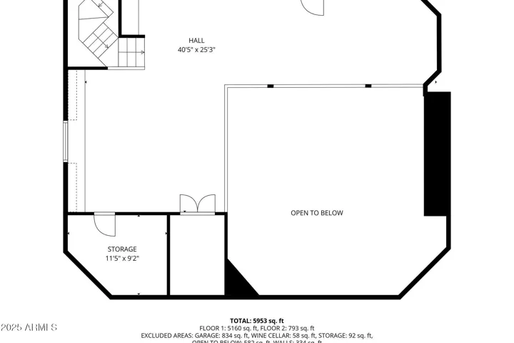 Upstairs Loft area