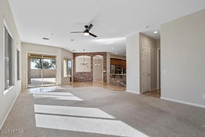 Lots of natural light