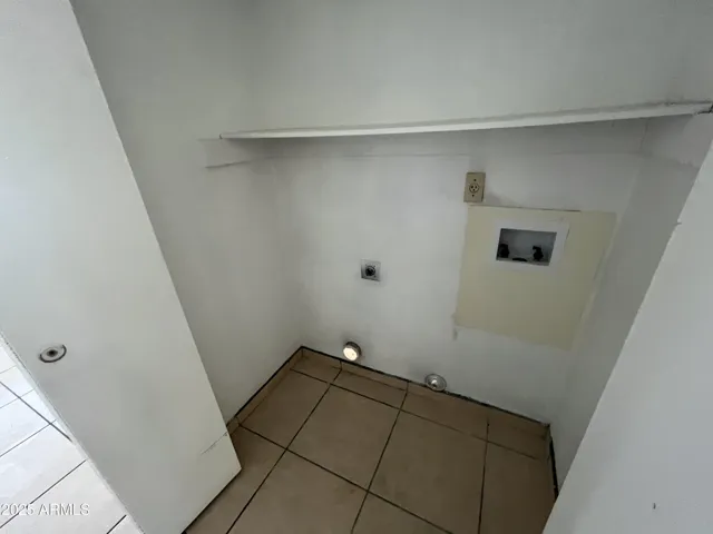 Inside laundry room