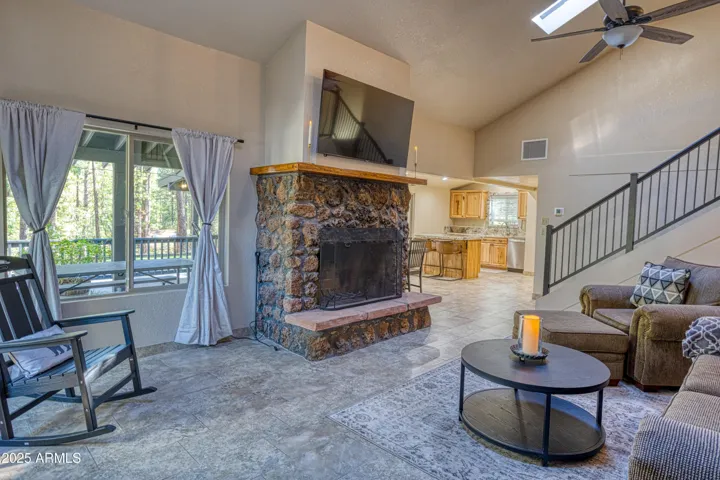 Living Room w/ fireplace