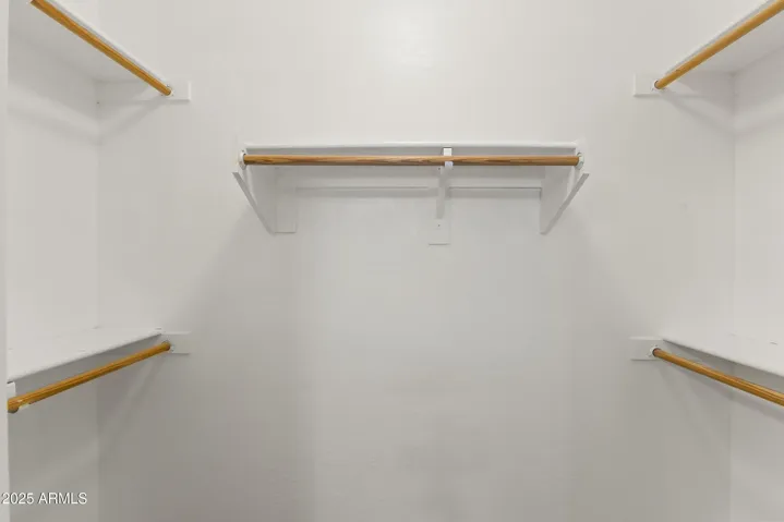 Spacious Walk In Closet