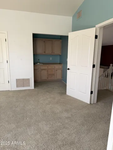 Wet bar upstairs