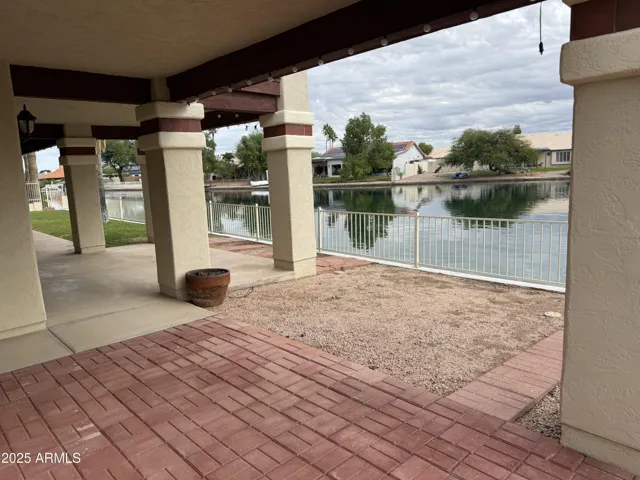 other side of down stairs patio
