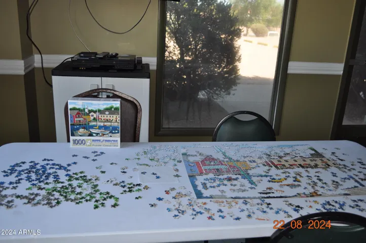 PULIC PUZZLE AT THE COMMUNITY CENTER