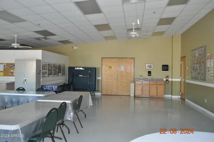 KITCHEN AREA IN THE COMMUNITY CENTER