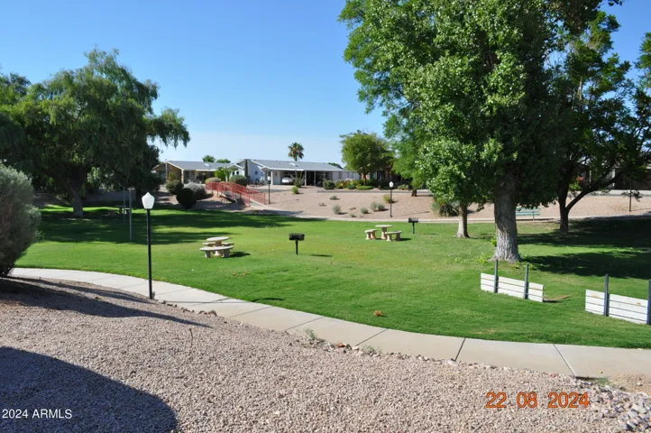 HORSESHOES AND BBQ AREA