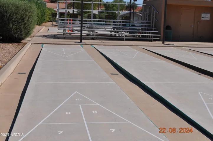 SHUFFLEBOARD COURT