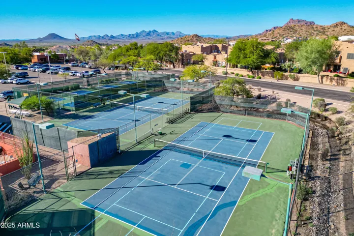 View of Community Tennis & Pickle Ball Courts