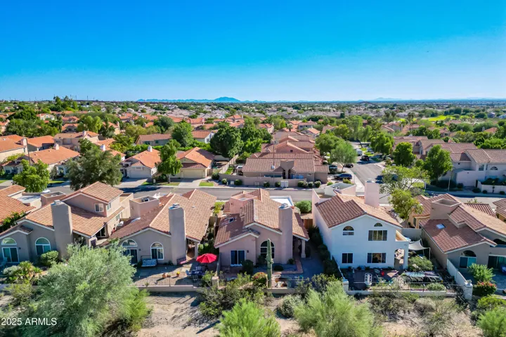 View of Rear of Home from above-view 2