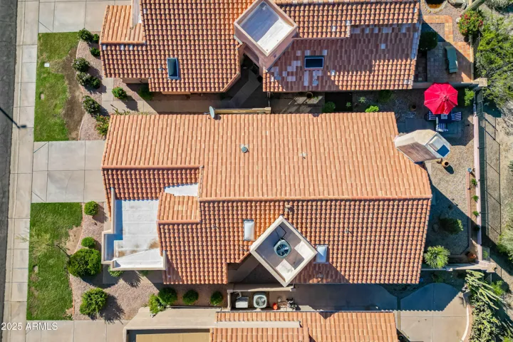 View of Home from above