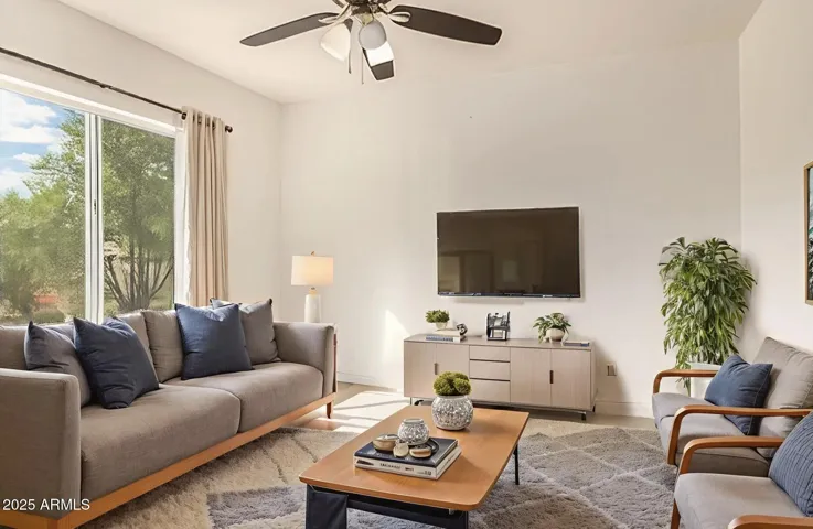 Set up in same space and frame as the previous