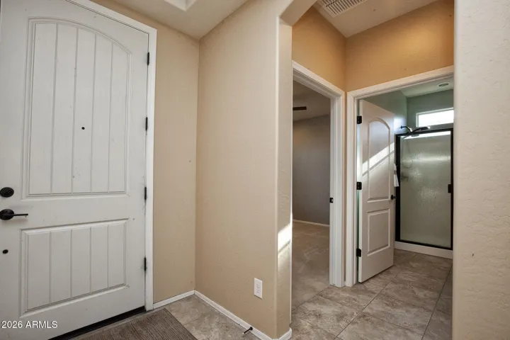 Inside the Front Door Looking toward the Guest Bath